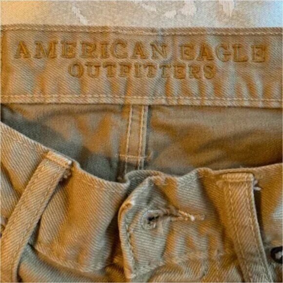 American Eagle Outfitters Men's Tan Jeans Size 26 x 28 - Picture 5 of 6